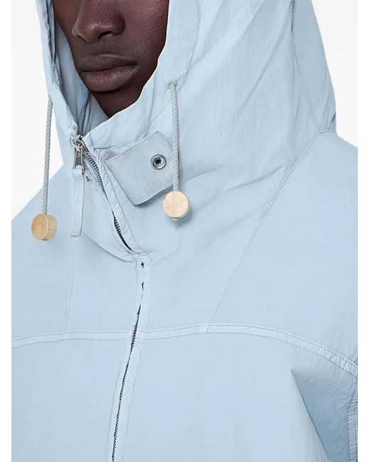 Stone Island Blue Marina Drawstring Jacket for men