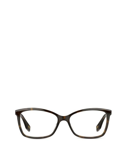 Marc Jacobs Black Rectangle-Frame Glasses