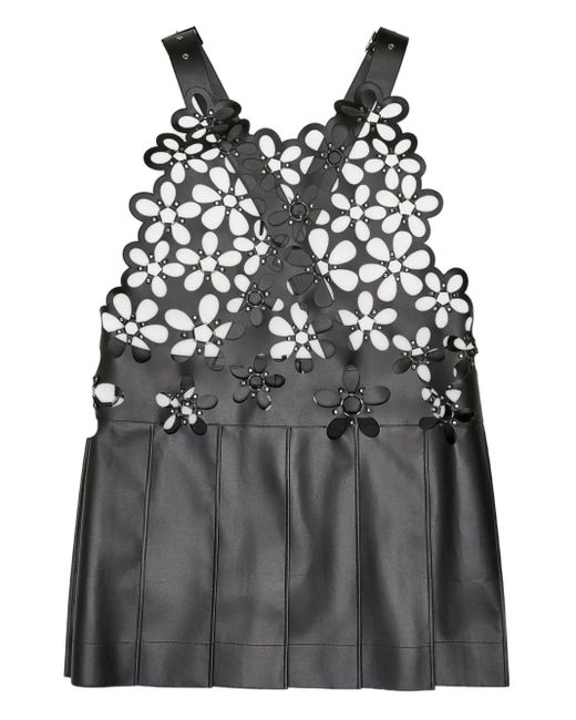 long sleeve a-line mini dress in black Sleeveless Mini Courtney Dress in Ivory Tweed | XL