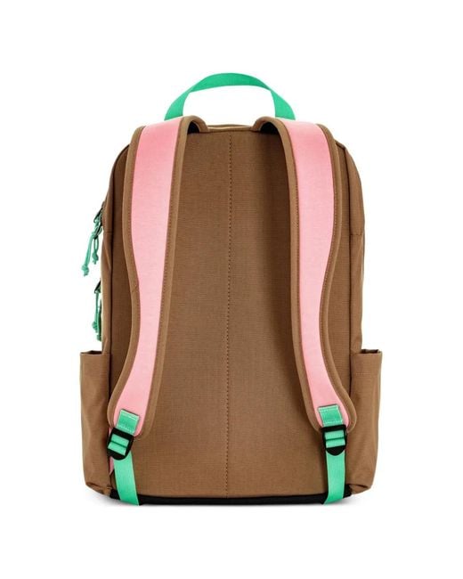 Fjallraven Pink Vardag Logo-Patch Backpack