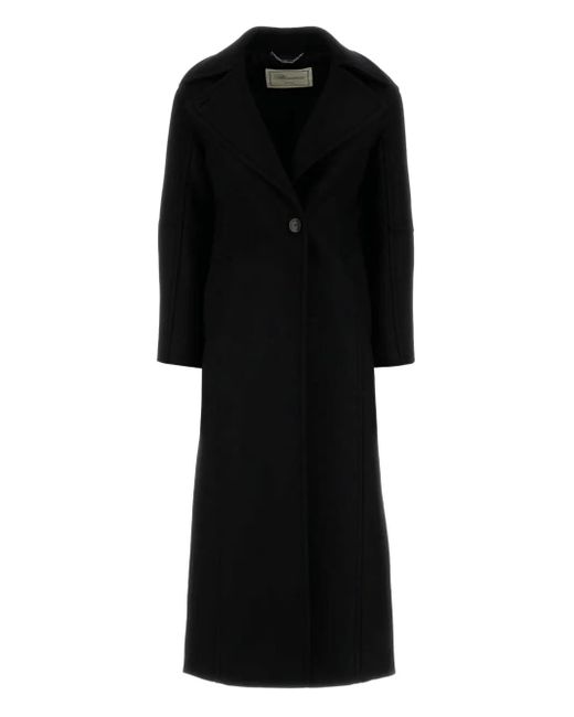 Blumarine Jas Met Enkele Rij Knopen in het Black