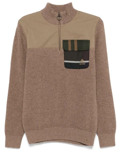 Baracuta Brown Barbour X Felpa Miller for men
