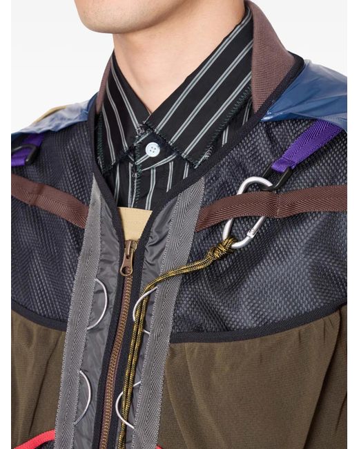 Kolor Blue Veste Zippée À Poches for men