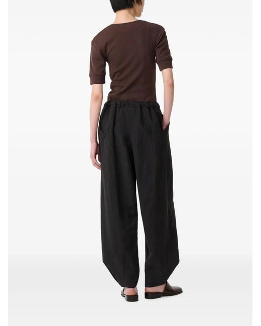 Studio Nicholson Brown Sorin Micro-Rib T-Shirt