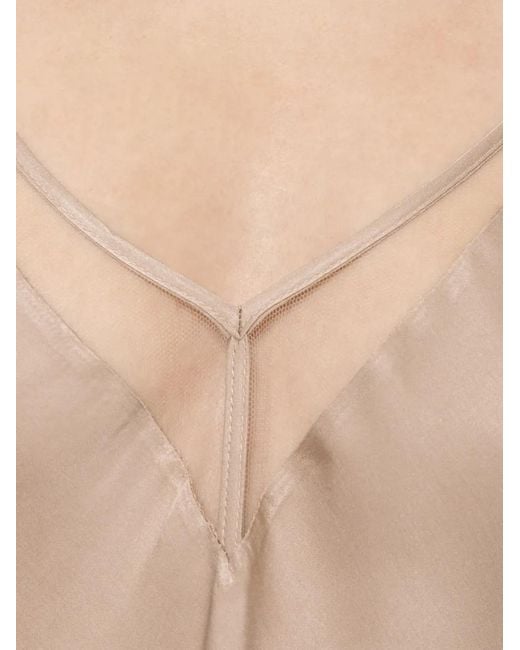 Nissa Blue Tulle-Insert Top