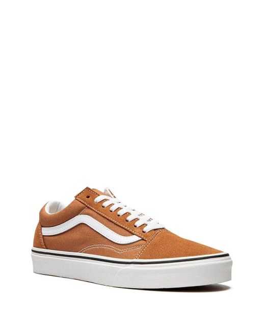 Vans Brown Baskets Old Skool