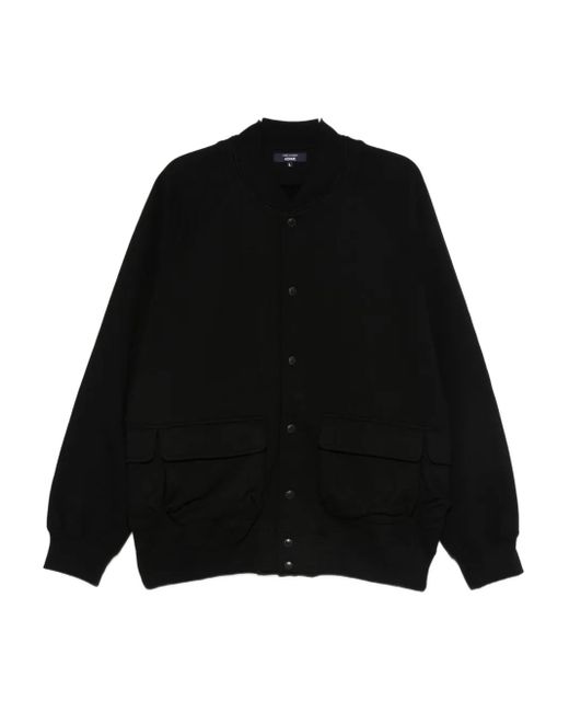 Comme des Garçons Black Button-Fastening Pocket Jacket for men
