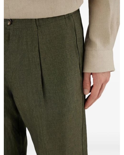 Herno Green Resort Tailored Trousers for men