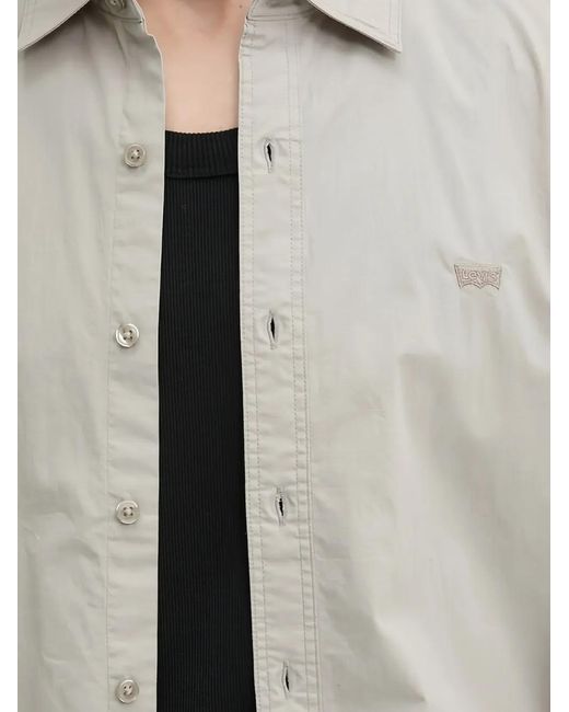 Levi's Gray Buttoned Shirt for men