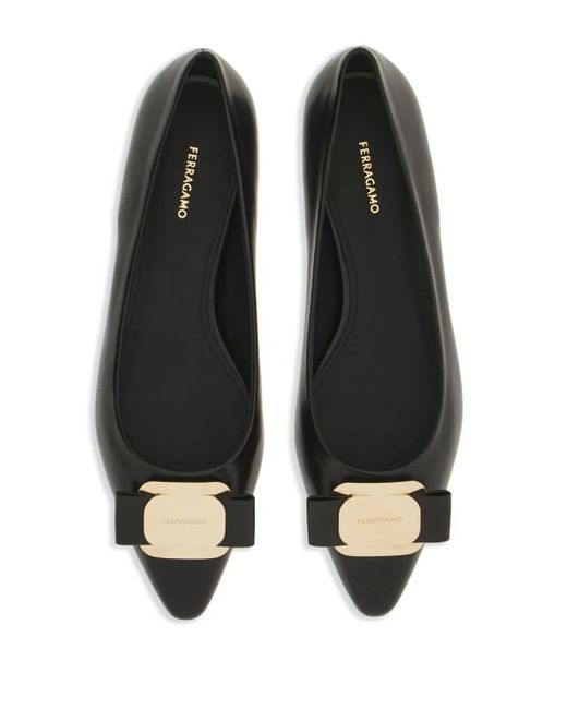 Ferragamo Blue Flat Shoes