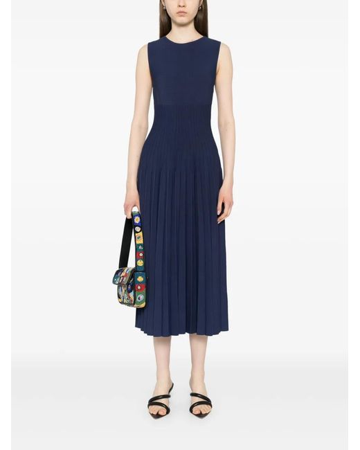 Staud Blue Elyse Dress