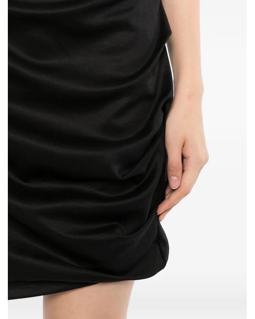 JNBY Black Ruched Bodycon Dress