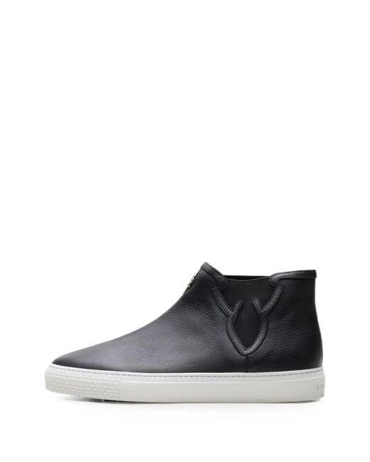Chrome Hearts Black Logo-Detail Sneakers for men