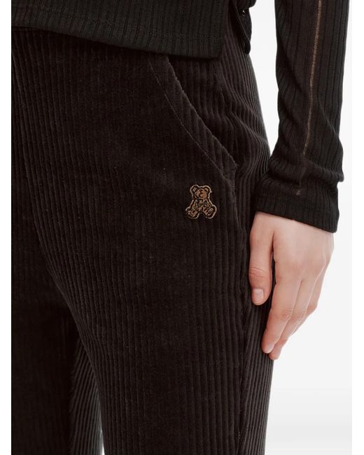 Izzue Black Corduroy Trousers