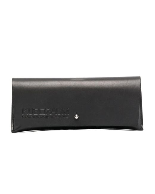 Kuboraum Red P1 Round-Frame Tinted Sunglasses