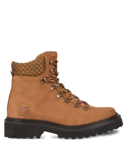 Botas con cordones Etro de hombre de color Brown