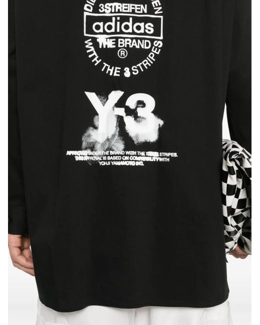 Camisa con botones Y-3 de hombre de color Black