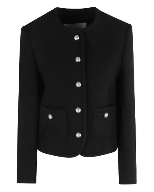 Giacca Con Bottoni di DUNST in Black