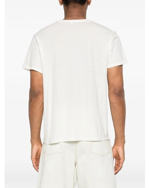 R13 White Hot-Mess T-Shirt for men