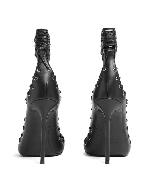 DSquared² Black Riri Heeled Sandals
