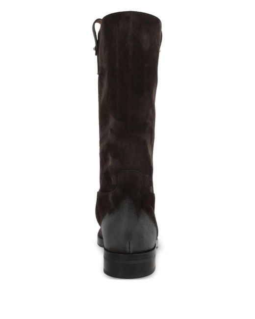 Church's Black Suede Leather Boots
