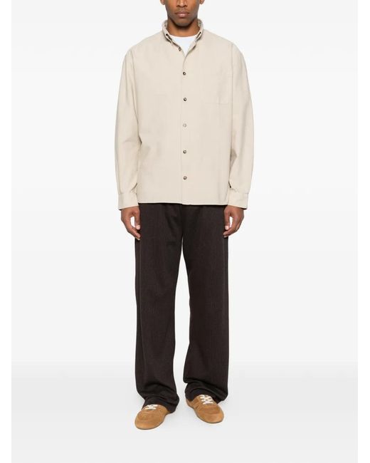 A.P.C. Natural Button Pocket Shirt for men