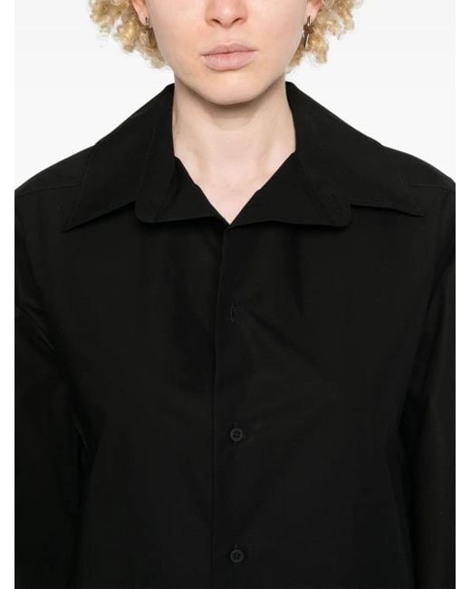 Balenciaga Blousejurk Met Kraag in het Black