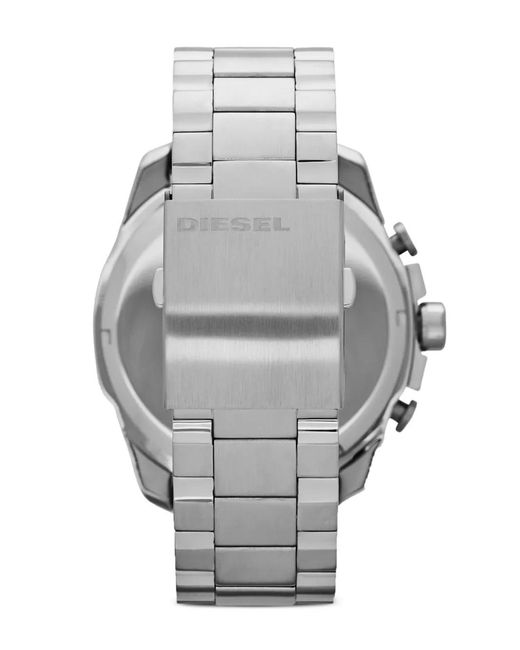 DIESEL White Dz4308 Mega Chief 51Mm for men