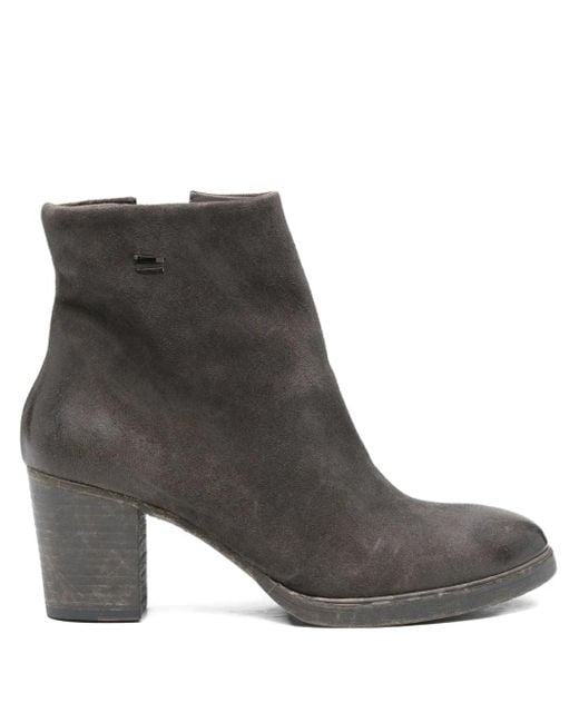The Last Conspiracy Brown 70Mm Zip-Detail Boots