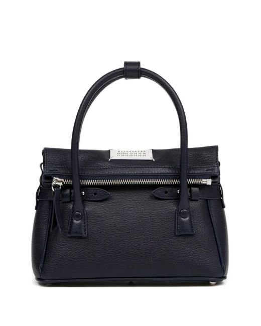 Bolso shopper 5AC East West pequeño Maison Margiela de color Blue