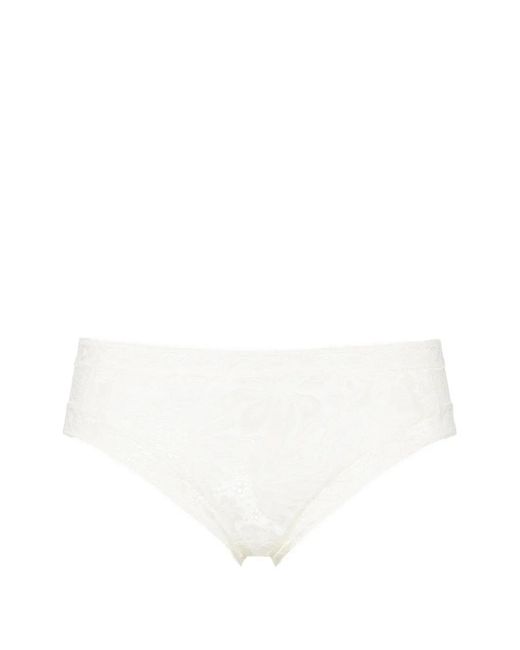 Eres White Aérienne Lace Briefs
