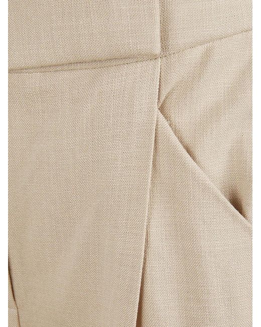 Veronica Beard Natural Pantalon Coll