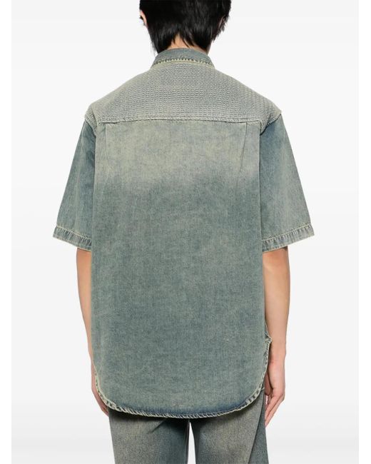 Musium Div. Blue Denim Shirt for men