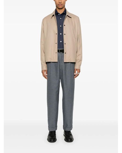 Kiton Natural Logo-Studs Jacket for men