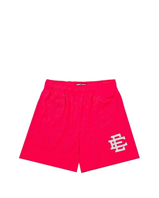 Eric Emanuel Pink Ee Basic Mesh Shorts for men