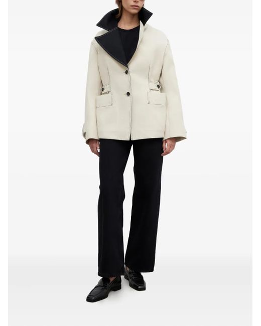 House of Dagmar Natural Two-Tone Jacket