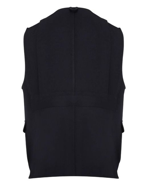 Engineered Garments Blue Hunting Multi-Pocket Gilet for men