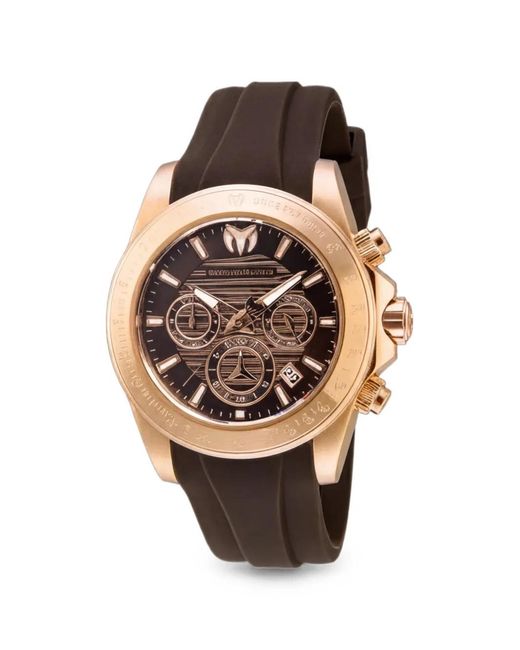 TechnoMarine Brown Manta 42Mm Watch for men