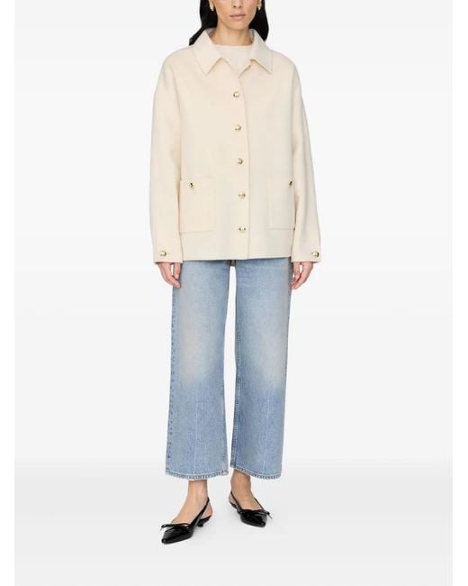 Anine Bing White "Luca" Jacket