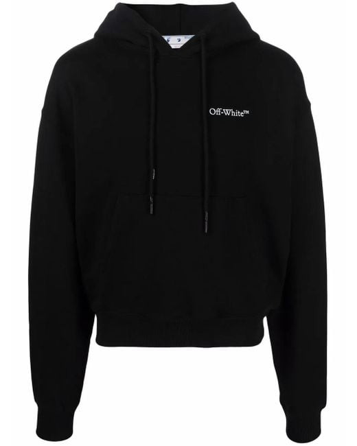 Off-White c/o Virgil Abloh Black caravaggio Crowning Oversized Hoodie for men