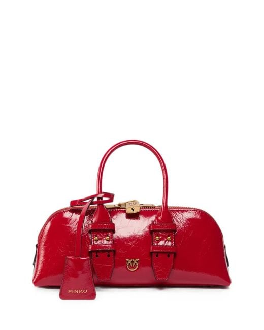 Pinko Red Escape Bag Horizontal Small Handbag