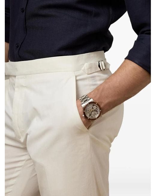 Ralph Lauren White Cotton Trousers for men