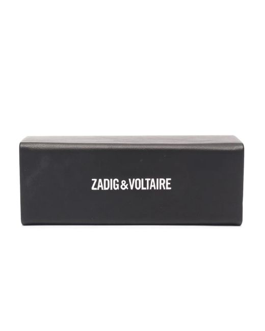 Zadig & Voltaire Brown Tortoiseshell Square-Frame Sunglasses