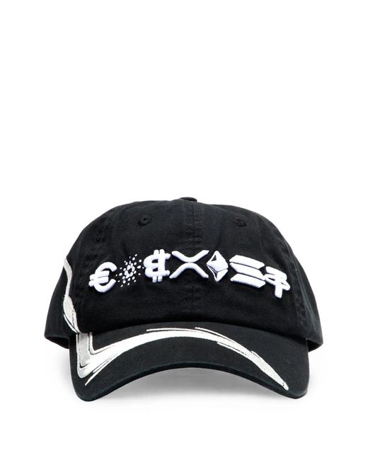 PRAYING Black Signs-Embroidered Baseball Cap for men