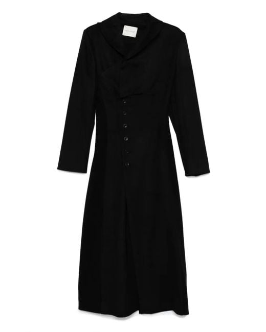 Yehuafan Button-Up Jas in het Black