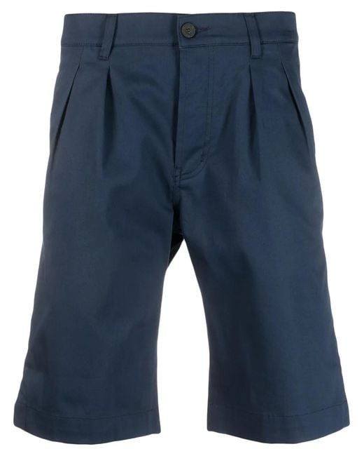 Rossignol Blue Organic-Cotton Chino Trousers for men