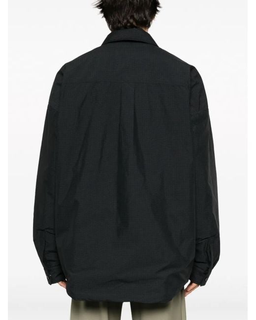 Ambush Black Padded Cotton Jacket for men