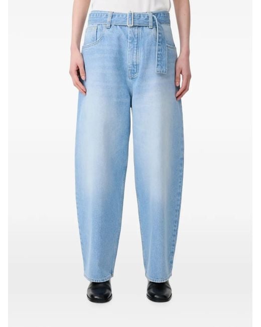 Studio Nicholson Blue Cahun Belted Jeans