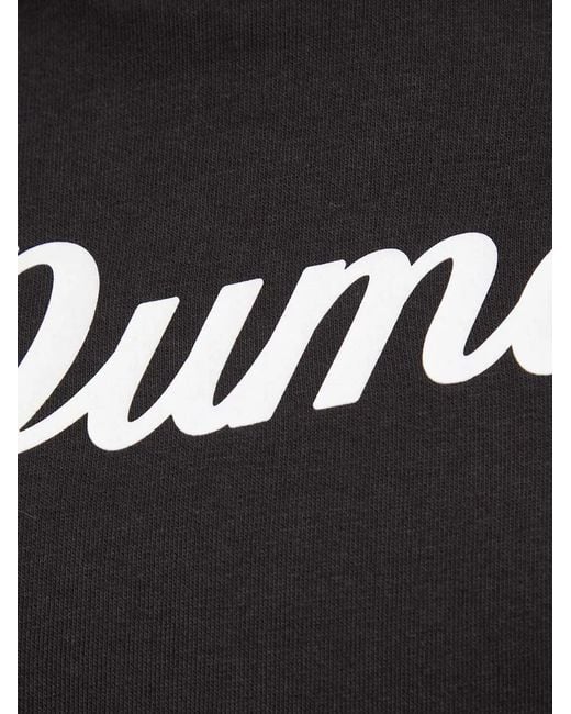 Sudadera Ess+ Script Con Capucha PUMA de color Black
