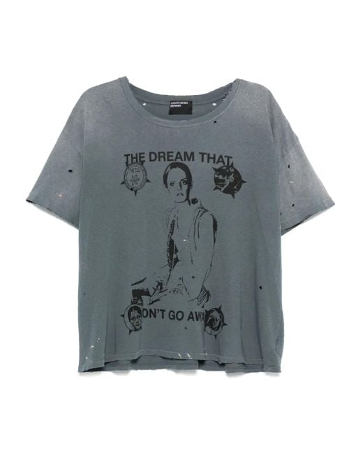 Enfants Riches Deprimes Blue Graphic-Print T-Shirt for men
